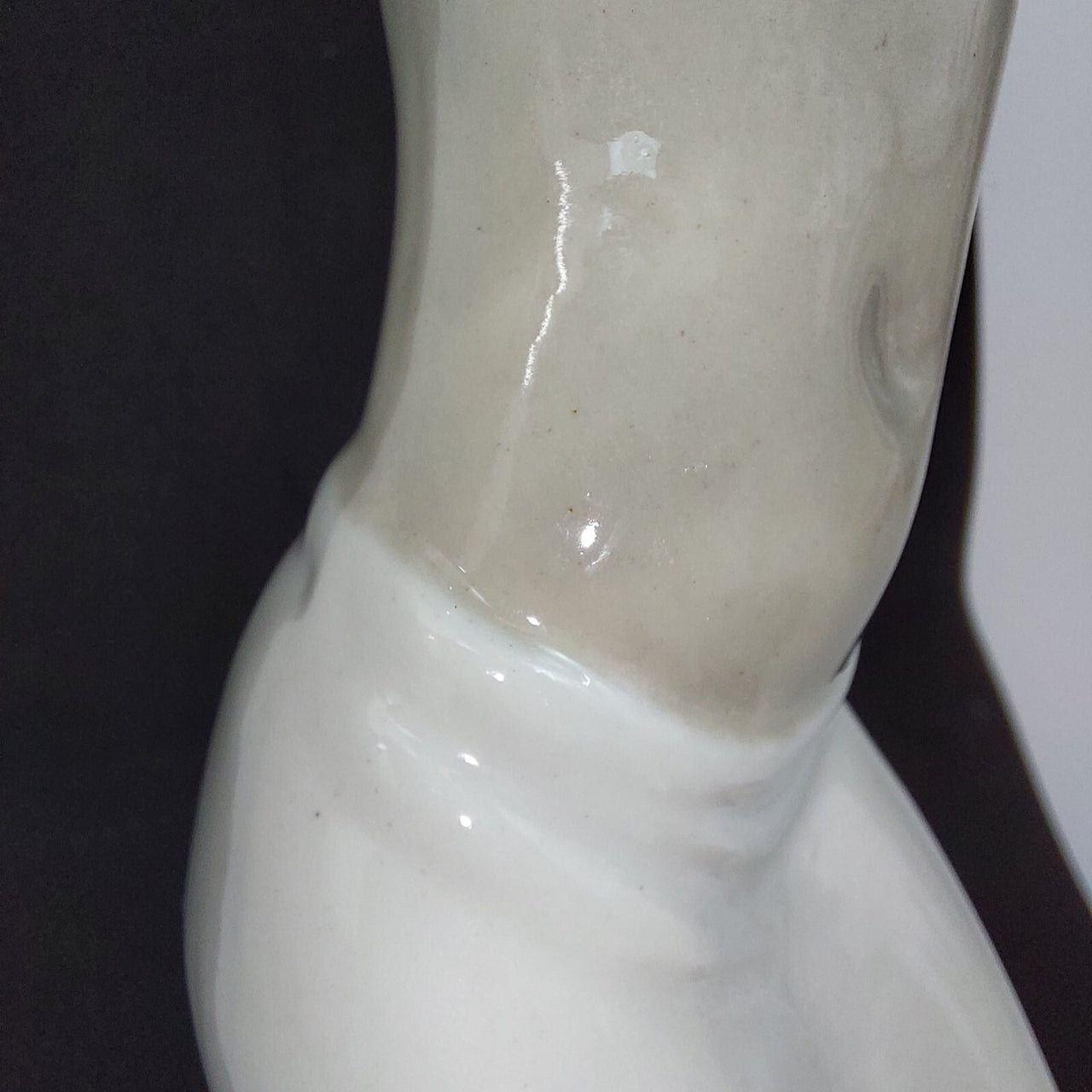 Possibly Antique Dancing Lady Figurine Porcelain Dancer Elegant Rare Vintage 11"12