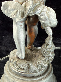Thumbnail for Antique French Cherub / Putti Metal Figurines 