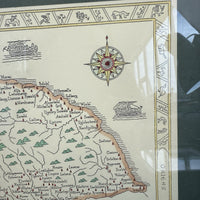 Thumbnail for Domesday England 1086 framed Map  Euruicscire Nortreding by Garnons Williams12