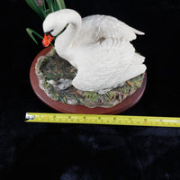 Thumbnail for Border Arts Fine First One In Swan & Cygnets Figurine 1997 Handmade Scotland dec7