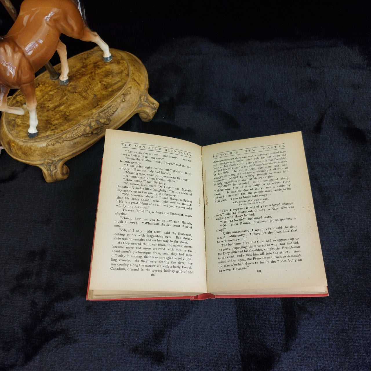 Ralph Connor 1901 Man From Glengarry – Canadian Literature Hardcover Classic9