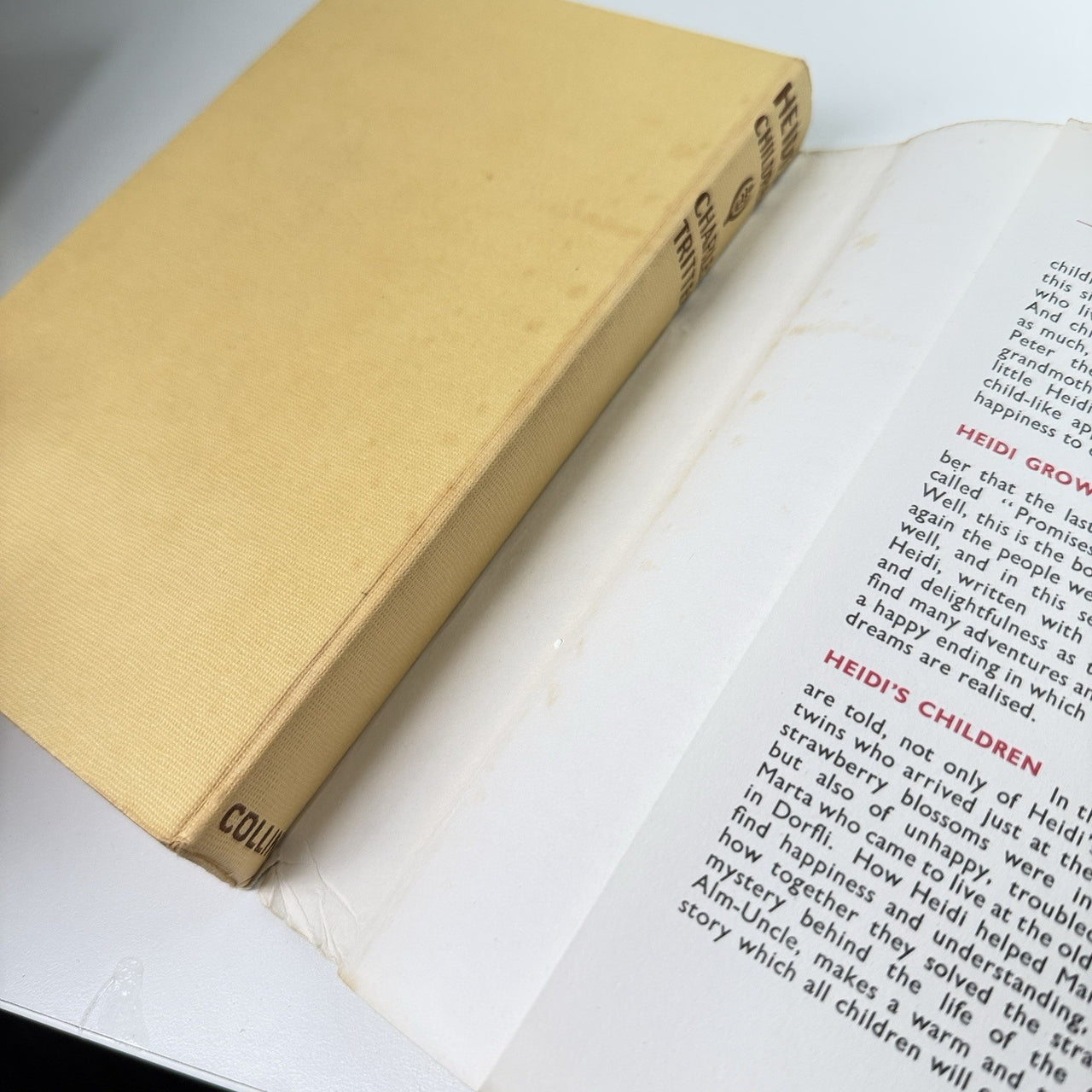 Collins Heidi &Heidi’s Children Illustrated Plague Doane 1969 1973 Book Set Gift14