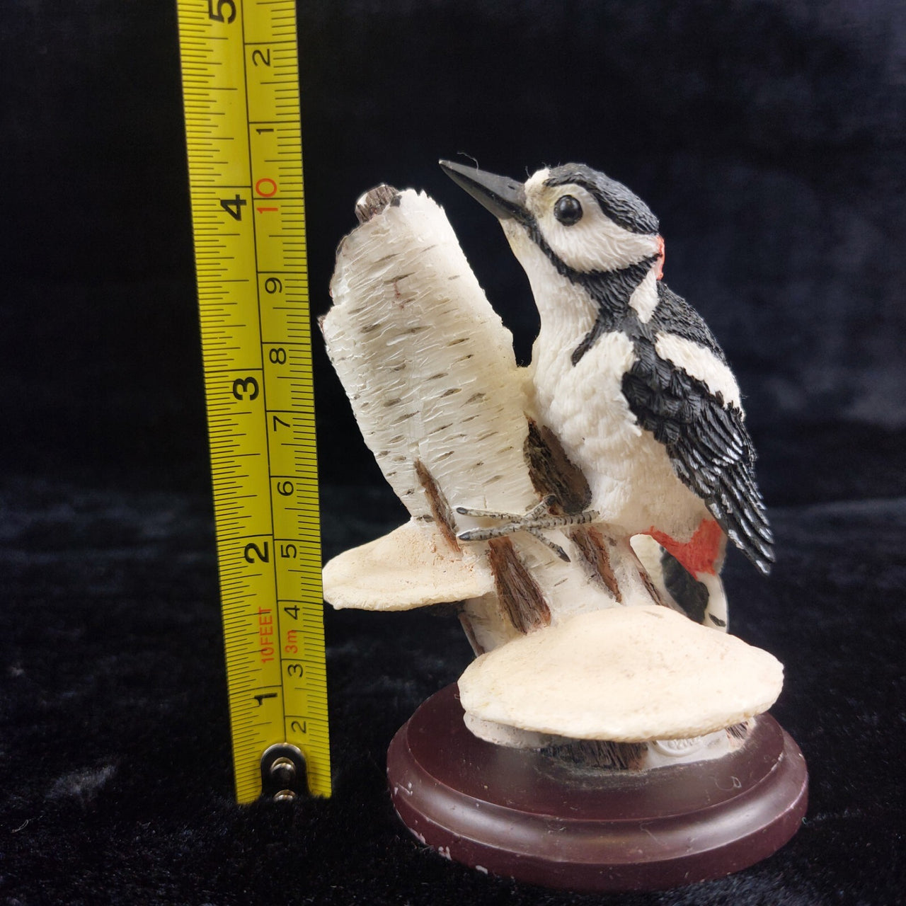 Eaglemoss The Great Spotted Woodpecker 4.25" Figurine –2002 Painted Hand Bird de3
