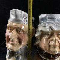 Thumbnail for A Pair of Kingston Pottery Hull Dickens Character Jugs “Convid” & “Mrs Bumble”4
