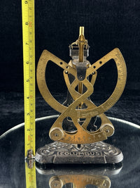 Thumbnail for Columbus Antique Scale Postal Germany 1906 Brass & Cast Iron Balance Weighing7