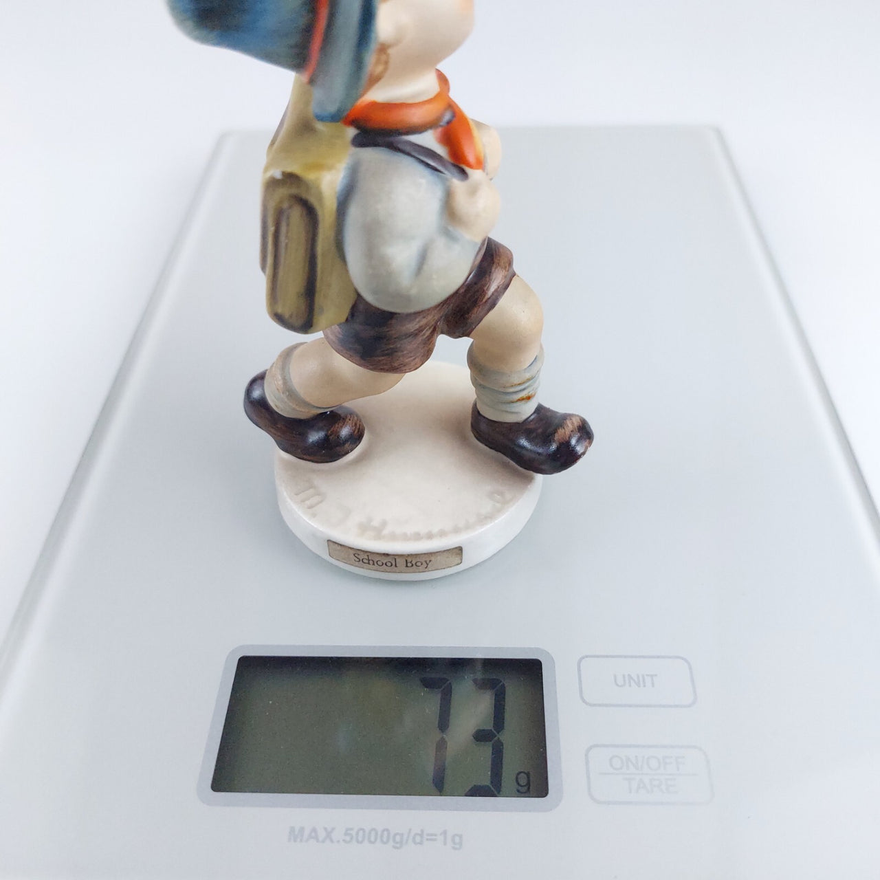 Goebel Hummel School Boy" Figurine W. Germany 1960-1972 Mark 3 Collectible deco5