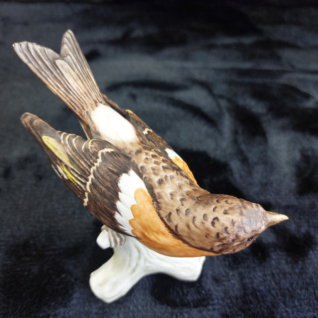 Goebel Bird CY86 Figurine 5in Porcelain Songbird W.Germany Vintage 1967 Ornament2