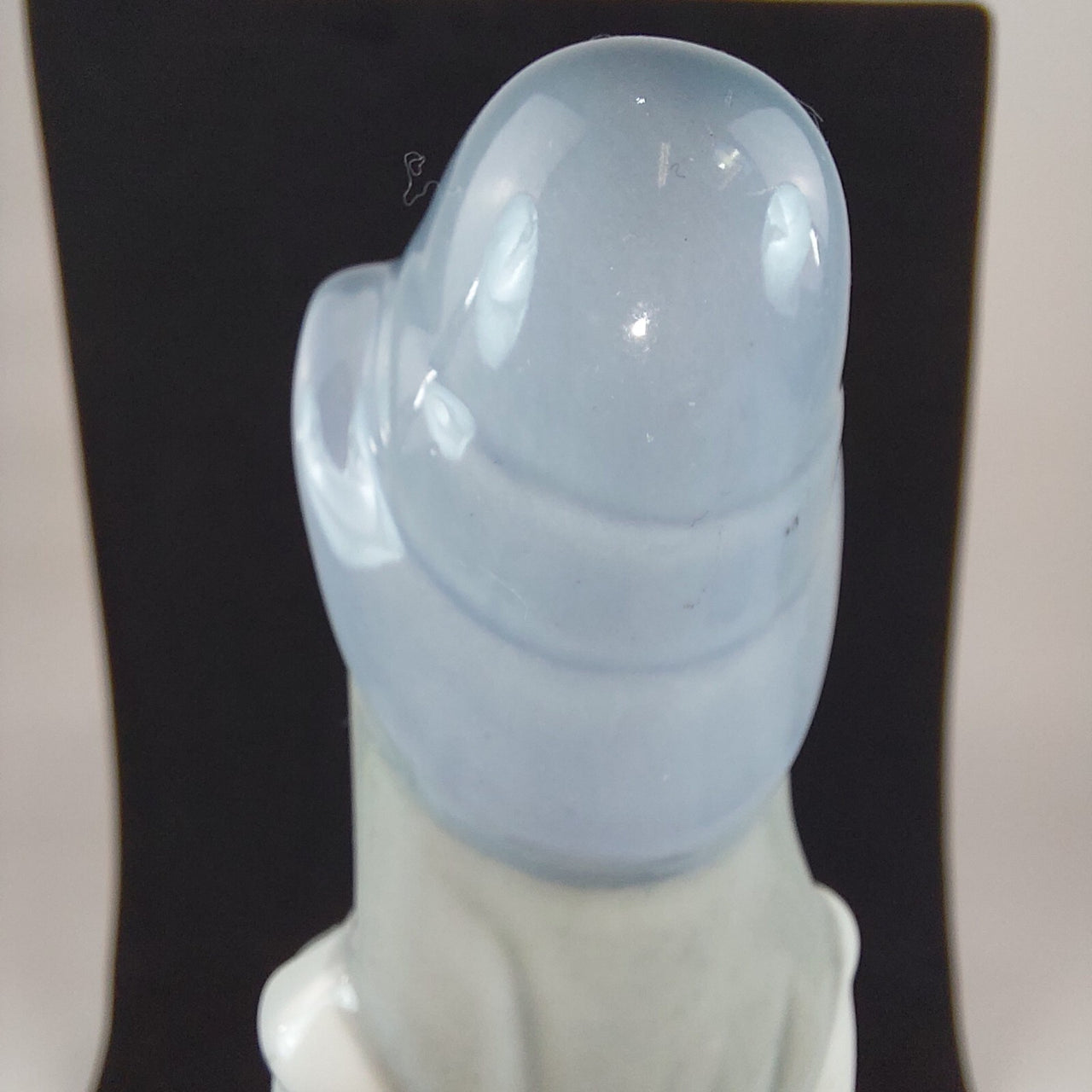 Porcelanas M. Requena Collectable Blue white porcelain Lady Figurine Spain Decor14