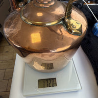 Thumbnail for Antique Large Copper Kettle with Brass and Copper Handle - English Country House3