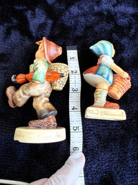 Thumbnail for Goebel figurine Hummel -repaired - Little Boy with Umbrella TMK-3,4 School Girl8
