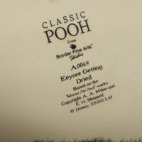 Thumbnail for Classic Pooh “Eeyore Getting Dried” Figurine by Border Fine Arts China A00693