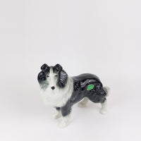 Thumbnail for Vintage Nelson Staffordshire Ceramic Collie Figurine 1960s Collie bookshelf deco4
