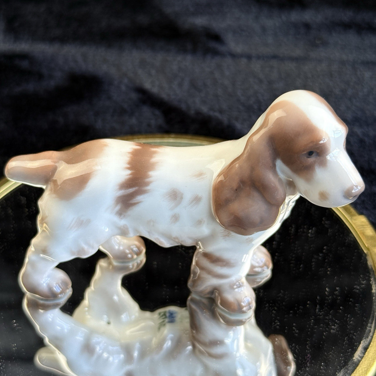 Vintage Bing & Grøndahl B&G Porcelain Cocker Spaniel Figurine Made in Denmark4