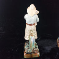 Thumbnail for Wittmann & Roth Of London Figure 1900s Of A Fisherman And Children&wife repaired10