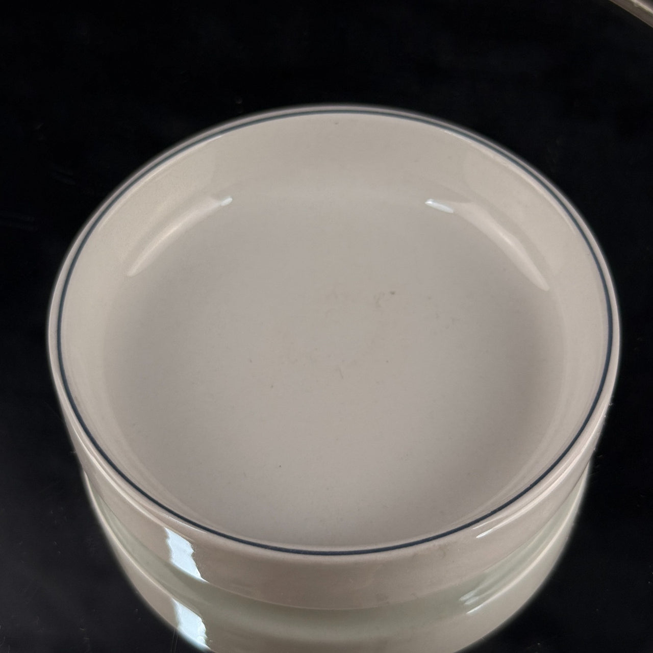 Royal Copenhagen Fajance 3082 White Ceramic Lidded Trinket Box Denmark Vintage6