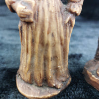 Thumbnail for Vintage Resin Folk Figurines Pair, France Fisherman &Lady  – Acceptable Conditio6