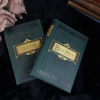 Thumbnail for Wallace Ben-Hur & Mulock Olive Gilt Edge Books Antique Book 1903  Good Condition1