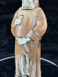 Thumbnail for Monk Vintage Friar Decanter liquer Bottle Mid-Century Ceramic Figure 11.5
