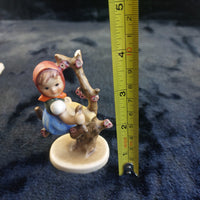 Thumbnail for Goebel Girl Hummel With Basket Tree Scene Figurine W Germany Vintage see the pic18