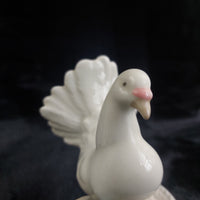 Thumbnail for Porceval White Spain Dove Figurine 4.5