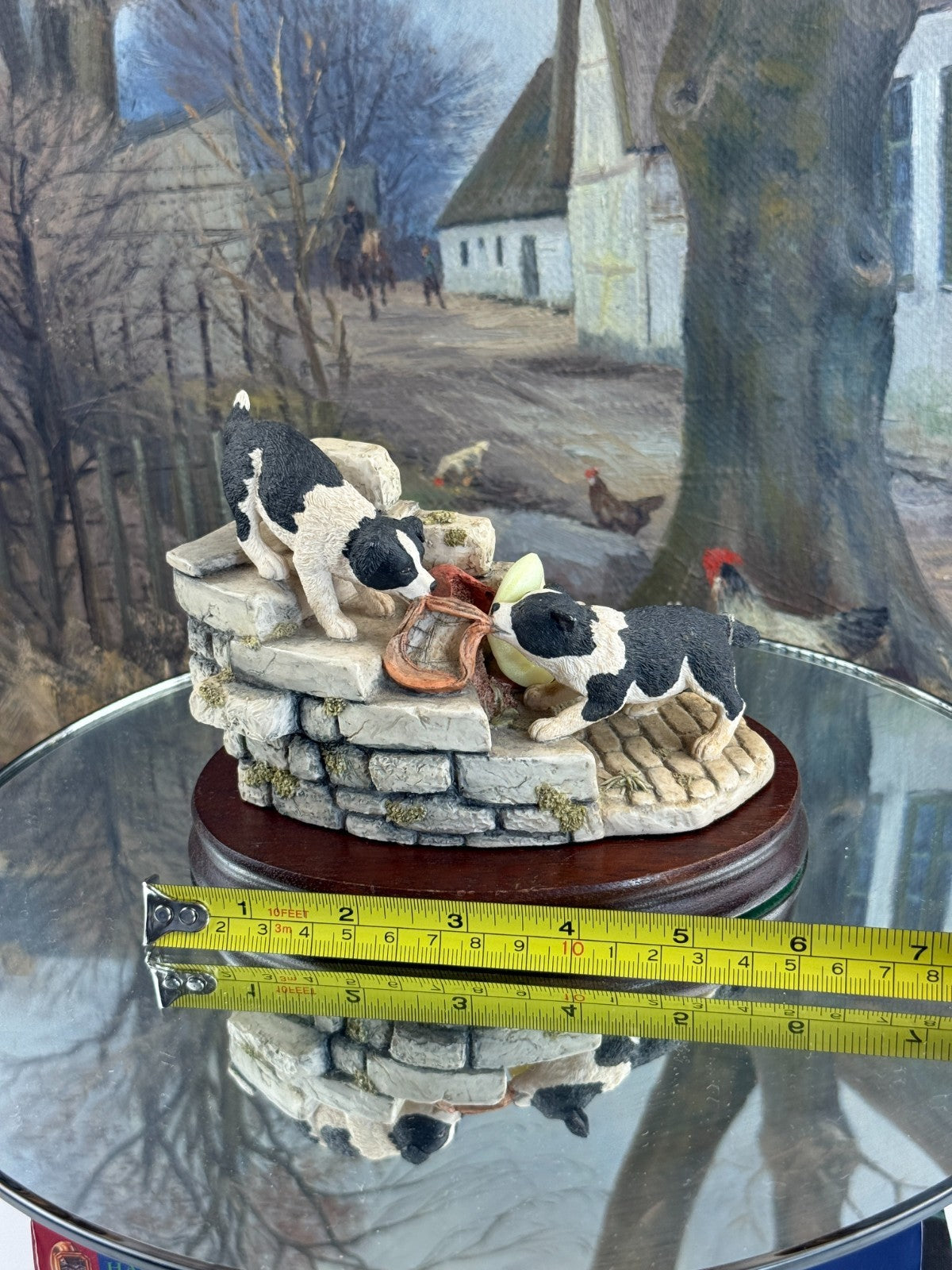 Border Arts Fine James Herriot "Tug o' War" Figurine JH61 - Signed by D. Walton3