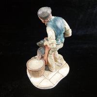 Thumbnail for Naturecraft Blacksmith Figurine 1973 Hand Painted Stonecraft Collectible 8