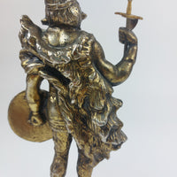 Thumbnail for Brass Viking Warrior Figurine Vintage  2kg  with Shield and Sword   9