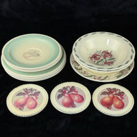 Thumbnail for Susie Cooper Art Deco Bowl & Dish Lot – Endon 1574 Crown Works Burslem England9