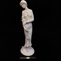 Thumbnail for Giuseppe Armani Figurine 1987 Stunning Florence Lady with Flowers 10