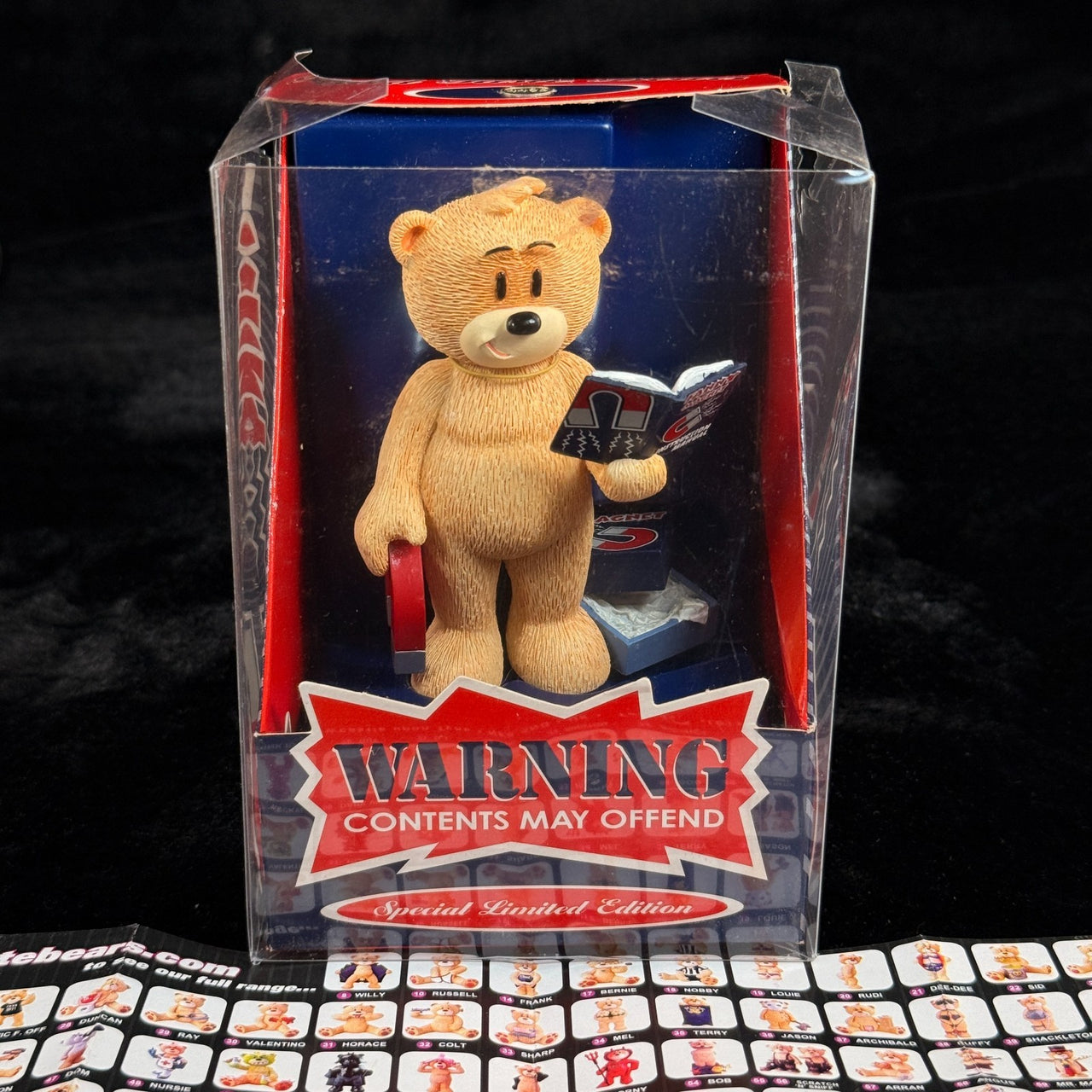 Bad Taste Bears Magnet Fanny Limited Edition 4495/5000 see the Box Funny Gift4