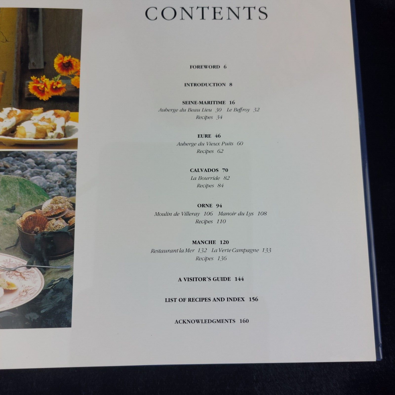 Normandy Gastronomique Hardcover Jane Sigal French Cuisine Cookbook Recipe 19935