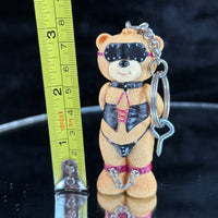 Thumbnail for Vintage Rare Bad Taste Bears BDSM Gimp Keychain Boxed Figurine Collectible3