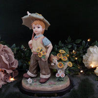 Thumbnail for 2000Juliana Boy Collection with Umbrella Figurine Porcelain United Kingdom.0