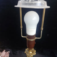 Thumbnail for Stunning French Brass Table Lamp Ornate Rococo Base, Working, 18in Tall Heavy9