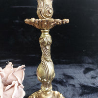 Thumbnail for Antique style Brass Baroque Table Lamp, 14 in, see the pictures Gold2