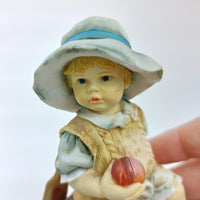 Thumbnail for Christine Haworth Leonardo Collection Things to Come Figurine Child Apple.6