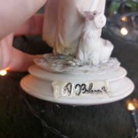Thumbnail for Rare Stunning A Belcari Capodimonte Porcelain Italian Signed Figurine Italy 19877