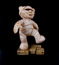 Thumbnail for Bad Taste Bears Mummy Figurine Horror Collectible - Boxed New  Halloween Figure1