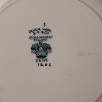 Thumbnail for Set of 6 Vintage/Antique Devon Ware (S. F. & Co.) CECIL Shallow Bowls Ornament5