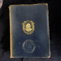 Thumbnail for Collins Complete Works Shakespeare Blue Leather Worn Gold Gilt Edges 1923 Book  2