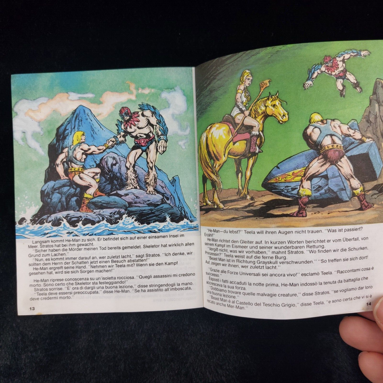 1982 -Masters of the Universe Comic "The Vengeance of Skeletor" - Germany West0