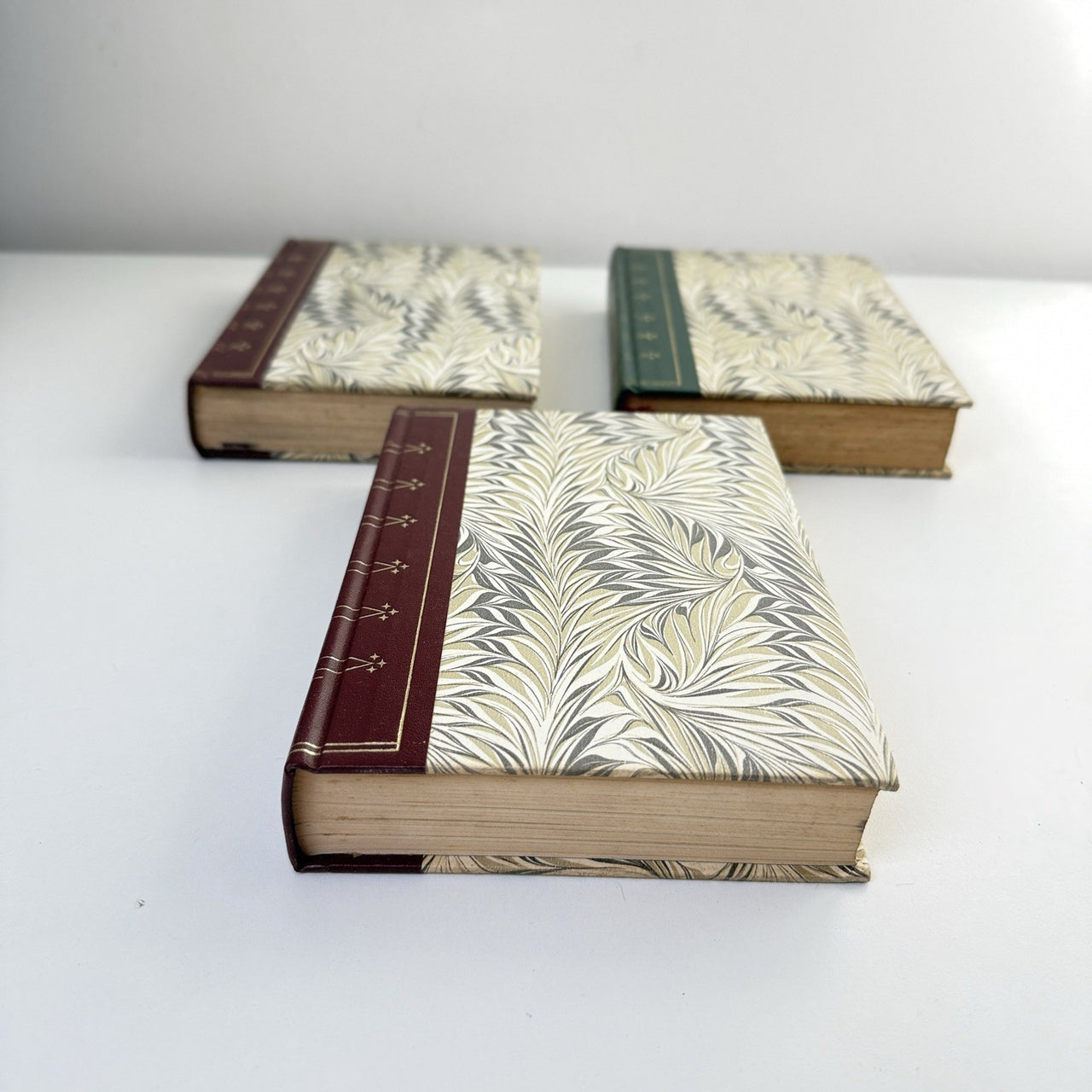 Reader’s Digest De Luxe 3 Book Set 1967-1968 Classic Green & Burgundy Editions6