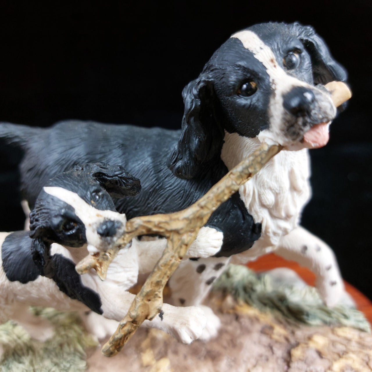 Border Fine Arts 'Springer Spaniel & Pup' - J.A. Bubler Collectible Figurine16