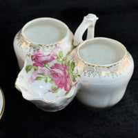 Thumbnail for Royal Grafton Fine Bone China Tea Set Pink Floral 14 Piece England Vintage Gold.13
