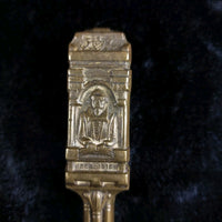 Thumbnail for Antique Brass Nutcracker – Design Shakespeare – Made in England unique gift3