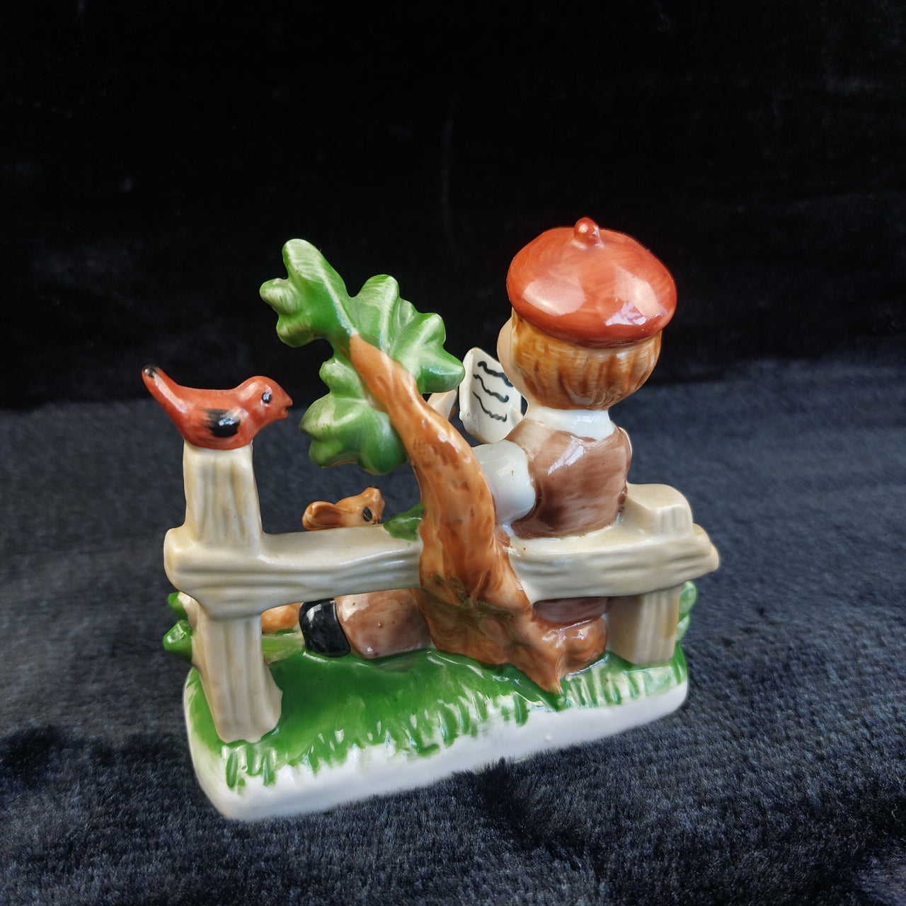 1875 PM&M Antique German Treasure Masters Bisque Porcelain Boy Little Figurine5