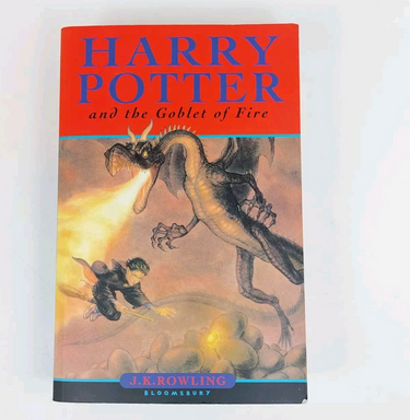 First Edition -2000 Printing Harry Potter and the Goblet of Fire Paperback Novel0