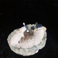 Thumbnail for Border Fine Arts 1980s D Walton Scottish Black Face Sheep Family Highland5