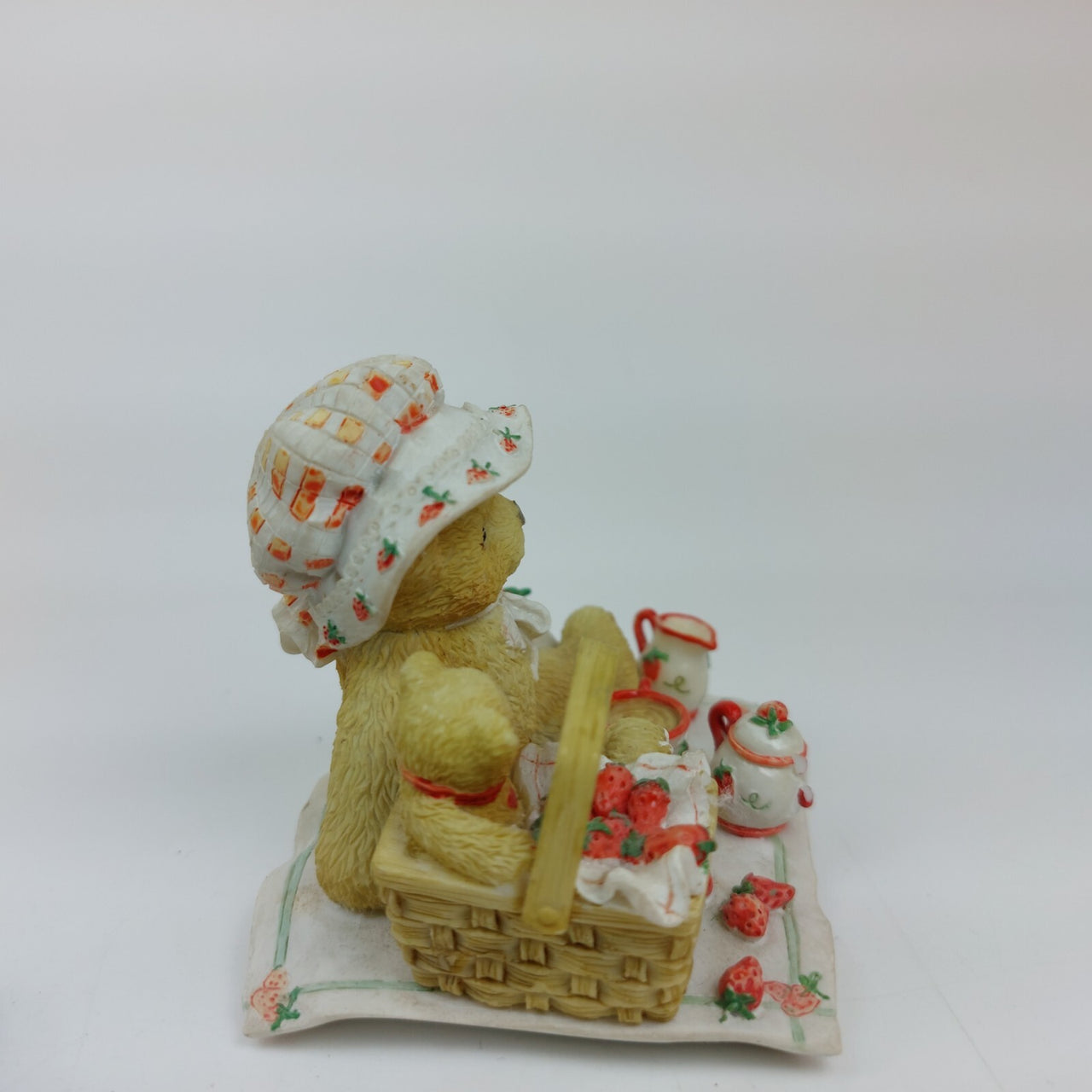 1995 Cherished Teddies Boxed Gift Violet Bloom Blessings 156280 Bear Flowers10