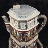 Thumbnail for Novelty Teapot British Pub Ceramic Tavern 885g 8